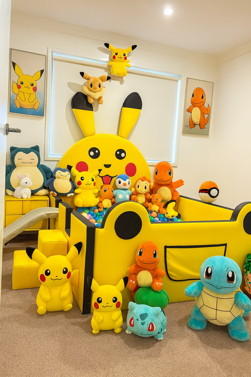 KIDS Designer Bed Set - Pikachu Style