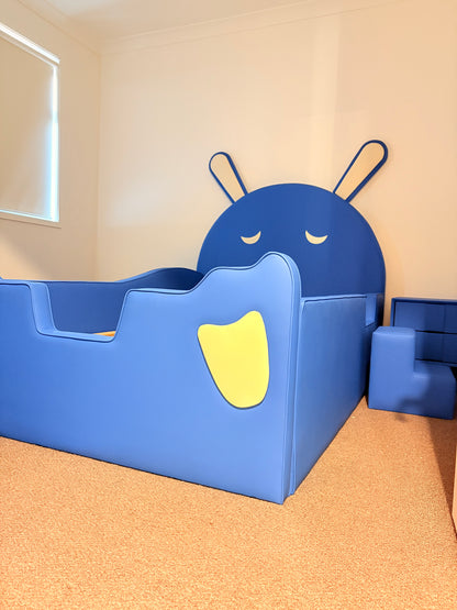 KIDS Blue Bear Theme Bed Set