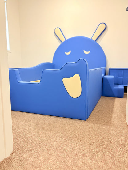 KIDS Blue Bear Theme Bed Set