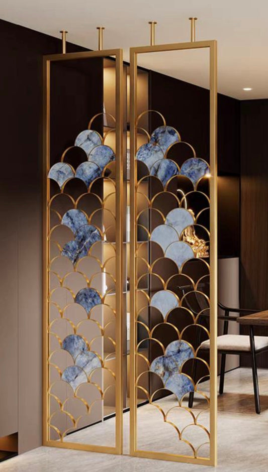 Wall Divider - Purple Flower