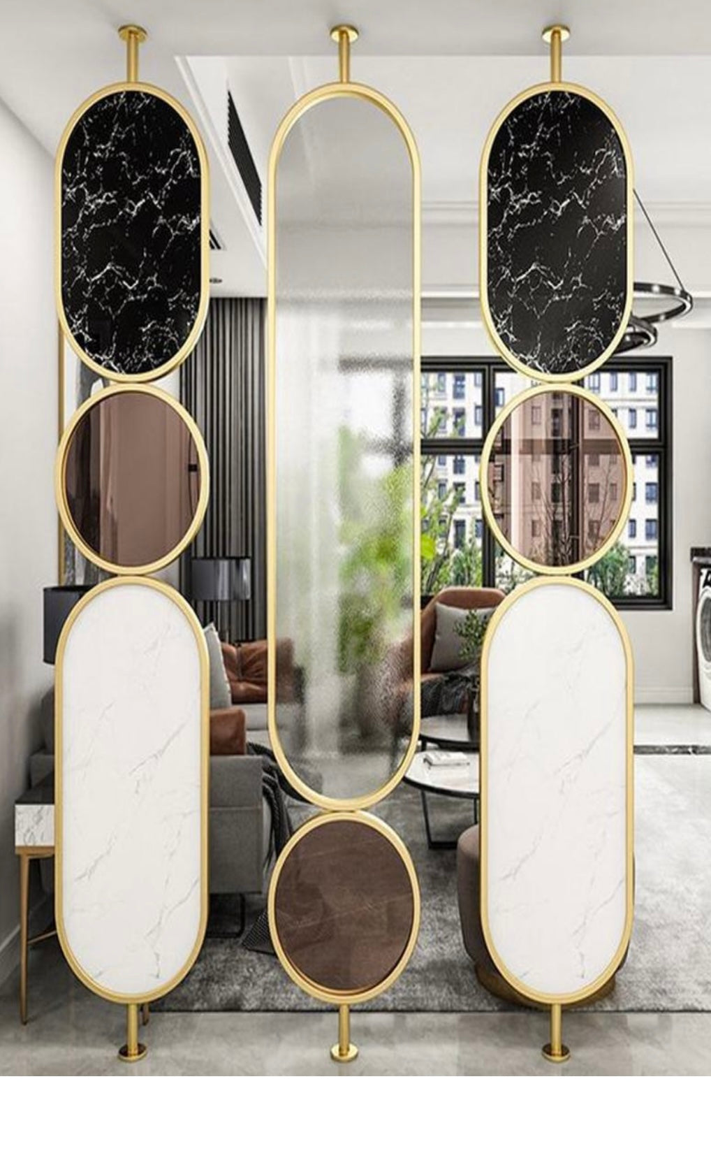 Wall Divider - Tri Color